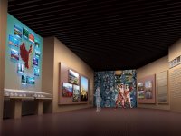 煤矿主题博物馆室内陈列展示-13