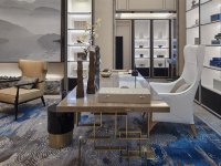 中式风格别墅室内装修装饰效果展示-1083-06