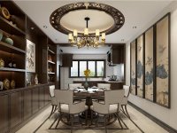 中式风格别墅室内装修装饰效果展示-1085-03