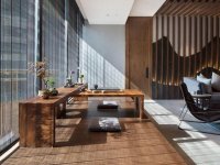 咖啡会所室内装修装饰设计效果-第1140期