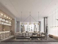 现代风格会所室内装修装饰设计效果-第1153期