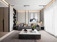 后现代精致办公室装修装饰设计效果-1517-05