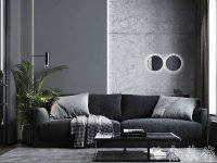 工业风格家居装修装饰室内设计效果-A507-7