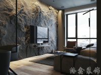 工业风格家居装修装饰室内设计效果-A508-4