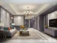 欧式风格家居装修装饰室内设计效果-A707-4