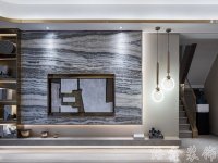 现代风格家居装修装饰室内设计效果-A8097-2