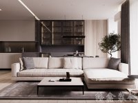 现代风格家居装修装饰室内设计效果-A8107-2