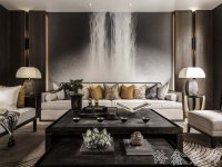 中式风格家居装修装饰室内设计效果-H806-4